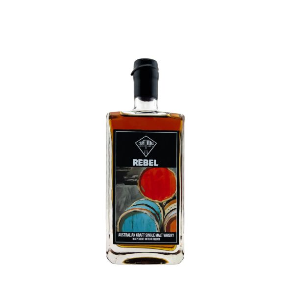Craft Works Distillery ‘Rebel’ Single Malt Whisky 500ml 54.3%