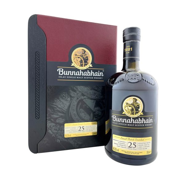 Bunnahabhain 25 Year Old Single Malt Whisky 700ml 46.3%
