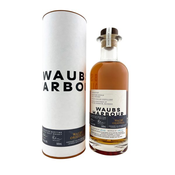 Waubs Harbour Distillery ‘Waubs Original’ Batch WO-03 Single Malt Whisky 500ml 43%