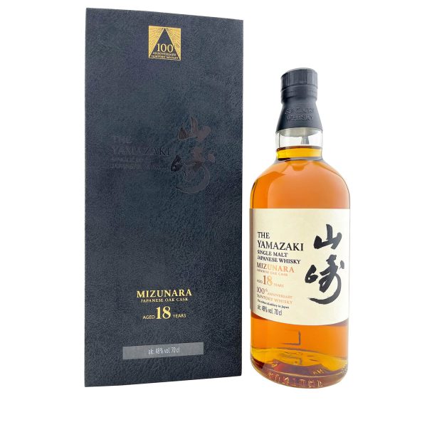 Suntory Yamazaki 18-Year-Old Mizunara Cask 100th Anniversary Edition 700ml 48%