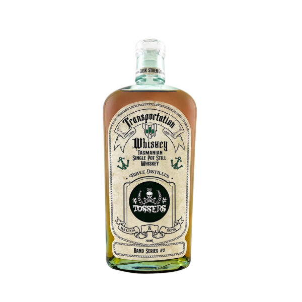 Transportation Whiskey ‘Tossers’ Band Series #2 Cask Strength Single Pot Still Whiskey 700ml 59.5%