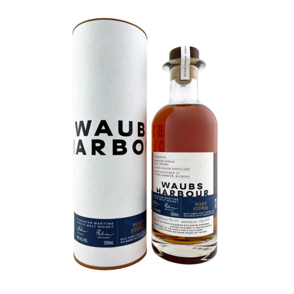 Waubs Harbour Distillery ‘Port Storm’ Batch PS-04 Single Malt Whisky 500ml 48%