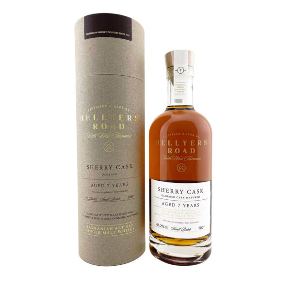 Hellyers Road 7 Year Old Oloroso Sherry Cask Matured 700ml 46.2%