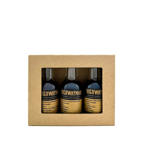 Highwayman Triple Mini Box Set – 3 x 50ml Bottles