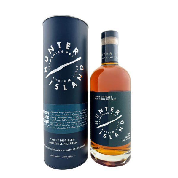 Hunter Island Triple Bourbon Distiller's Cut Tasmanian Pot Still Whisky 700ml 52%