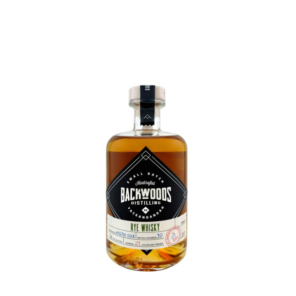 Backwoods Distilling Co. ‘White Oak’ Batch #7 Rye Whisky 500ml 54%
