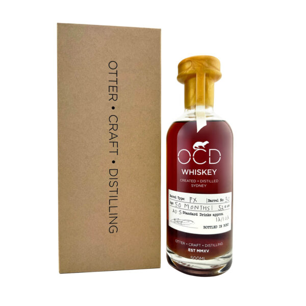 OCD French Oak PX Sherry Single Malt Whiskey 500ml 52%