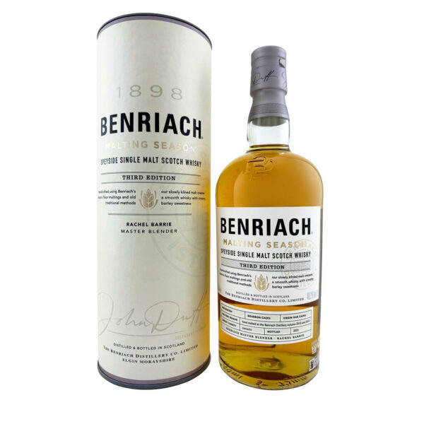 BenRiach ‘Malting Season’ Third Edition Single Malt Whisky 700ml 48.3%