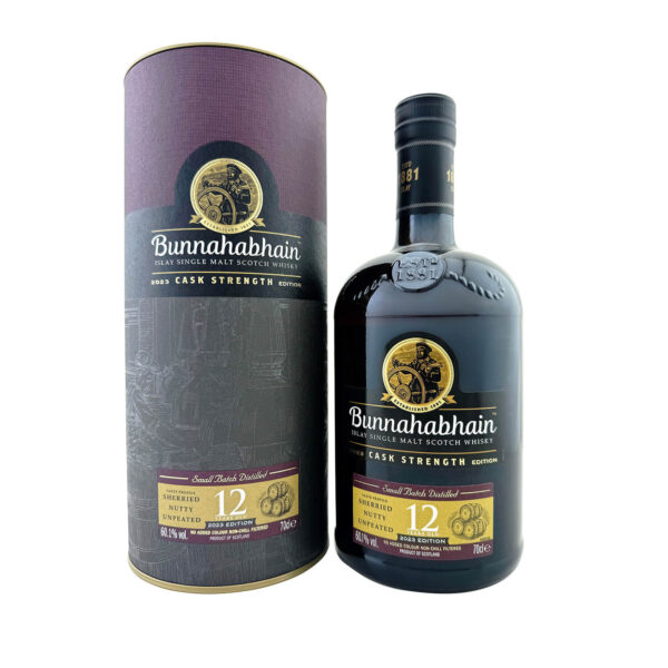 Bunnahabhain 2023 Edition 12 Year Old Cask Strength 700ml 60.1%