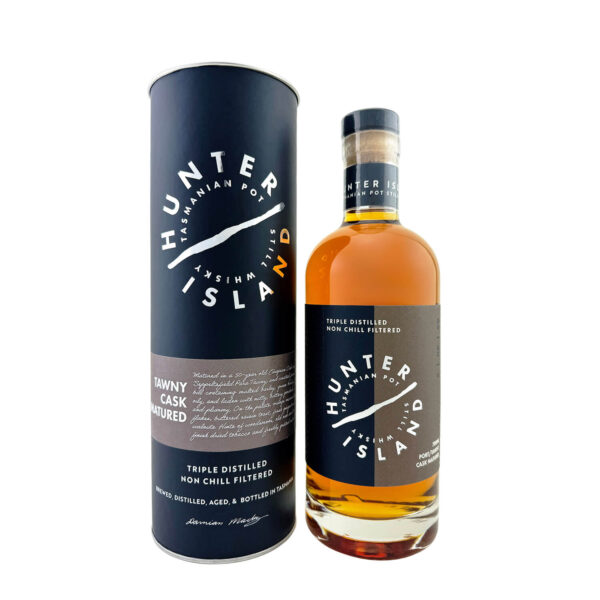 Hunter Island Tasmanian Pot Still Whisky Tawny Cask 700ml 49%