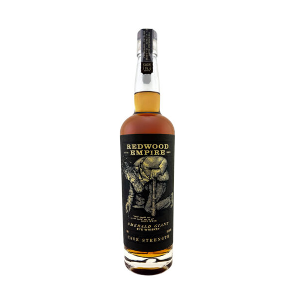 Redwood Empire ‘Emerald Giant’ Cask Strength Rye Whiskey 750ml 58.2%