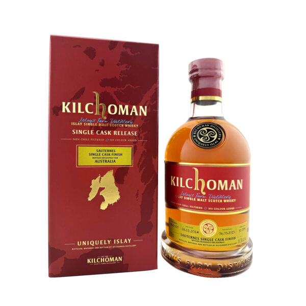 Kilchoman Sauternes Single Cask Finish Australian Exclusive 700ml 56.3%