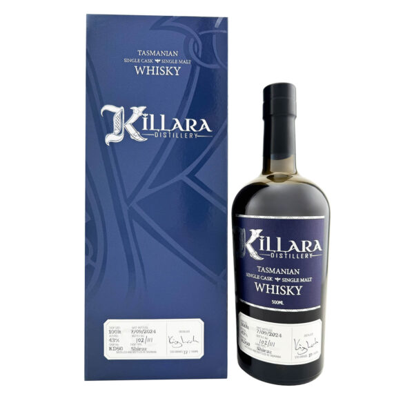 Killara KD50 Ex Shiraz Cask Single Malt Whisky 500ml 43%