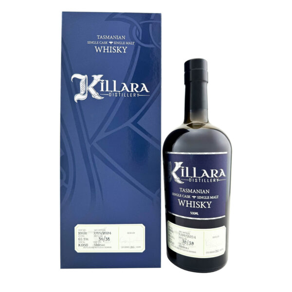 Killara KD50 Ex Shiraz Cask Strength Single Malt Whisky 500ml 65.5%