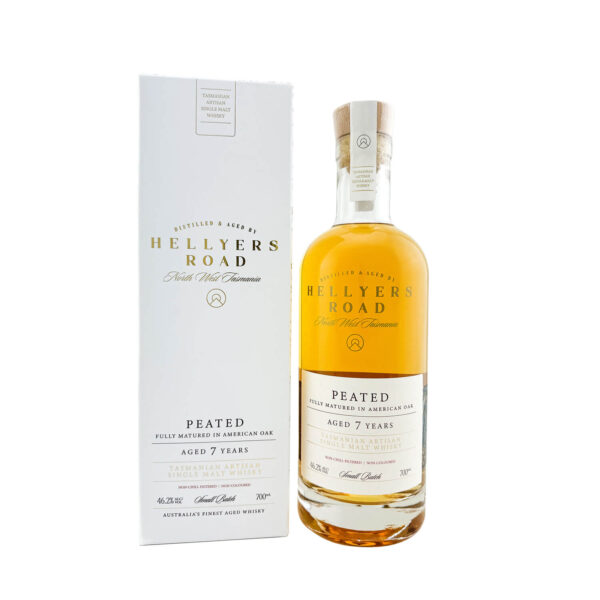 Hellyers Road 7 Year Old Peated Bourbon Cask Matured 700ml 46.2%