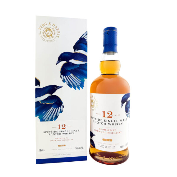 Ferg & Harris 12 Year Old Linkwood Virgin Oak Finish 700ml 55.5%