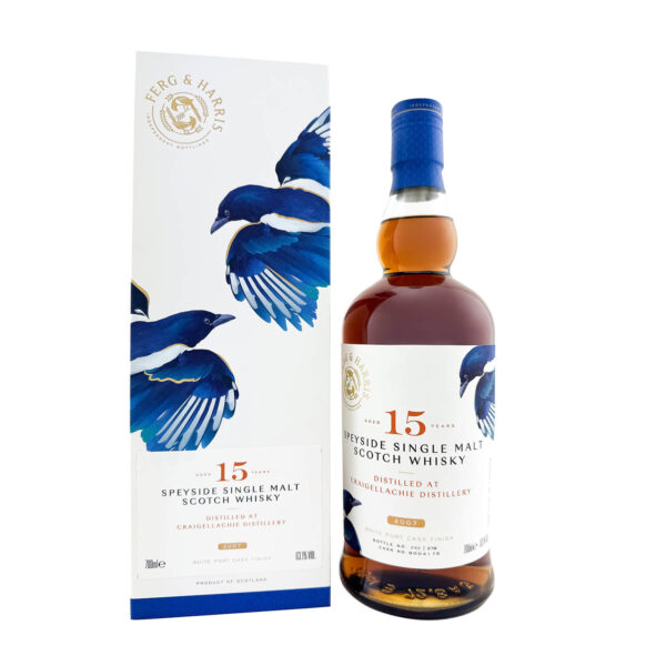 Ferg & Harris 15 Year Old Craigellachie White Port Finish 700ml 63.1%