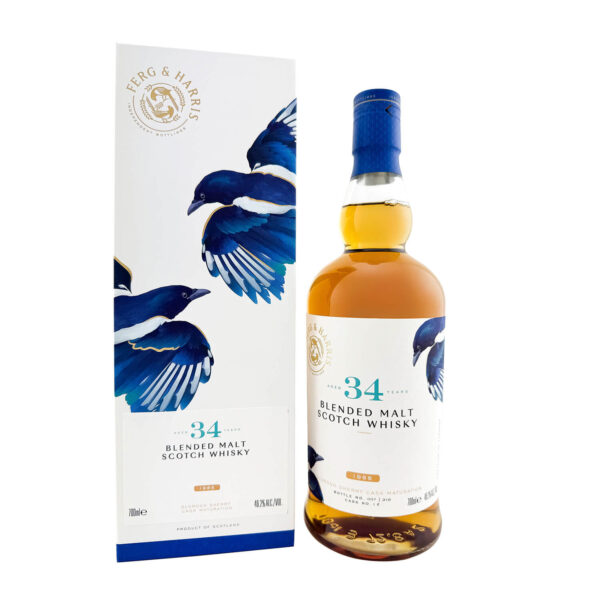 Ferg & Harris 34 Year Old Blended Malt - Oloroso Sherry 700ml 46.2%