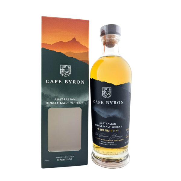 Cape Byron Distillery Serendipity Batch 001 Peated Single Malt Whisky 700ml 46%