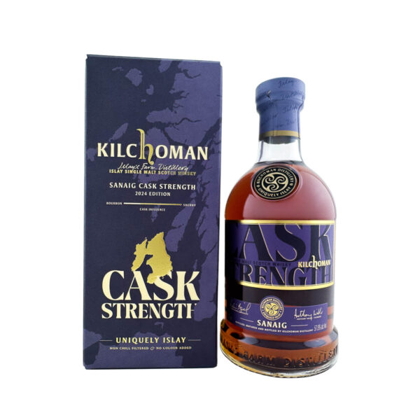 Kilchoman Sanaig Cask Strength Single Malt Whisky 700ml 57.8%