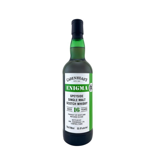 Cadenhead’s Enigma Speyside 16 Year Old 700ml 53.6%