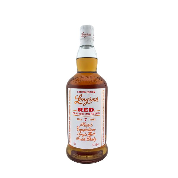 2024 Longrow Red 7 Year Old Pinot Noir Cask Single Malt Whisky 700ml 57.1%