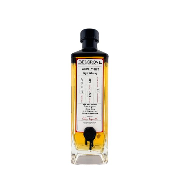 Belgrove Wholly Shit Rye Cask Strength Whisky Special Release 500ml 60.3%